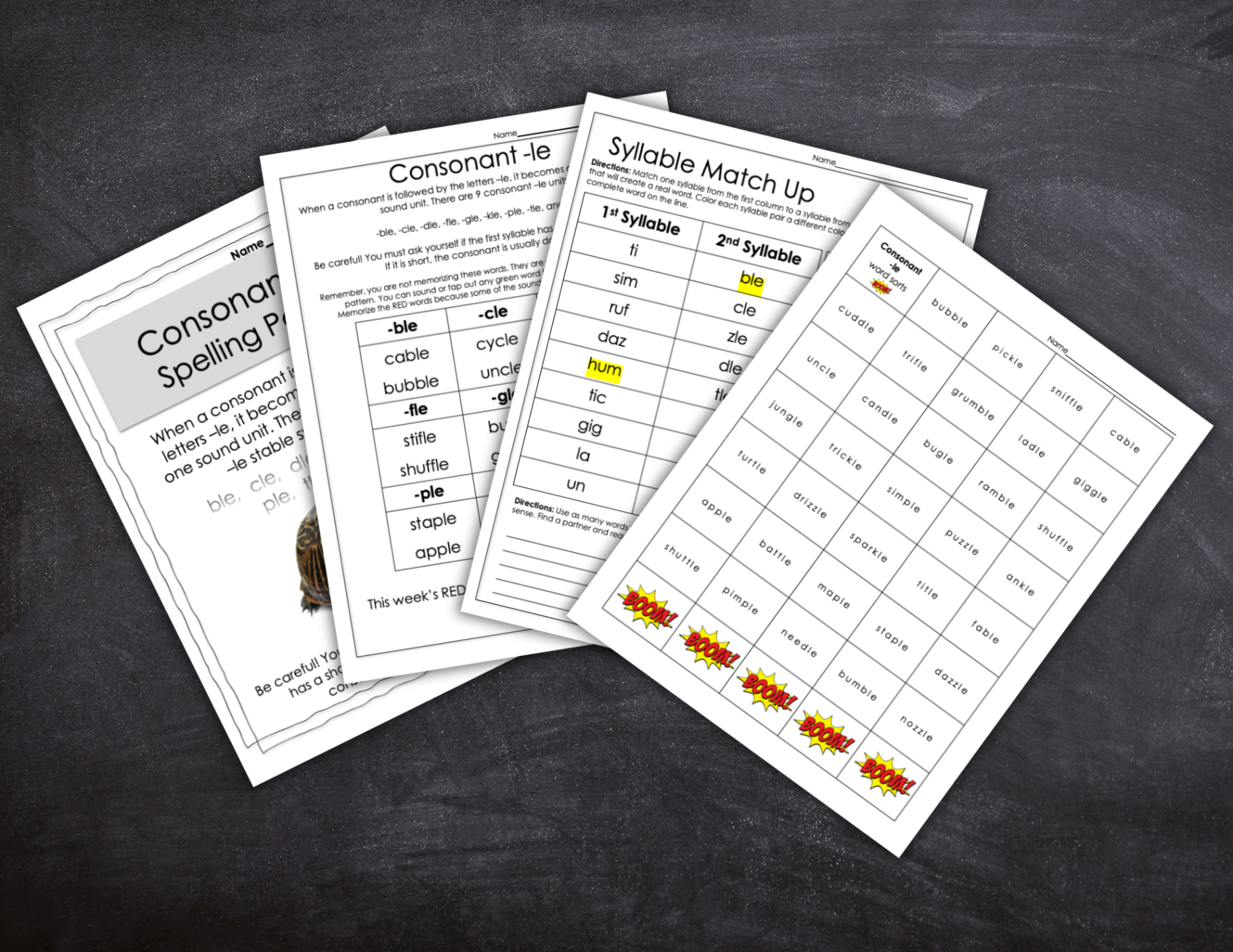 Student Practice Packets